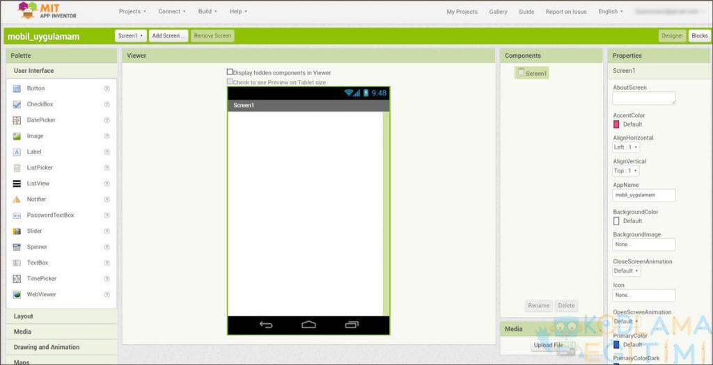 App inventor Nedir? Ne İşe Yarar? Nasıl Kullanılır? » App Inventor Atölyesi