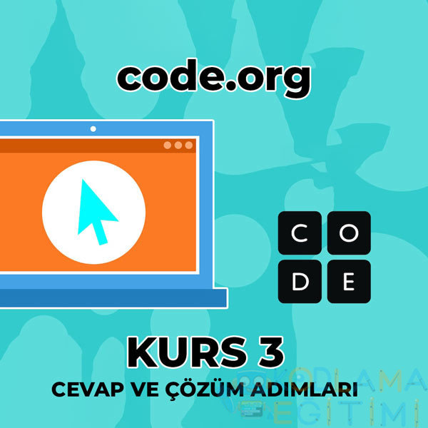 code.org kurs 3 cevapları