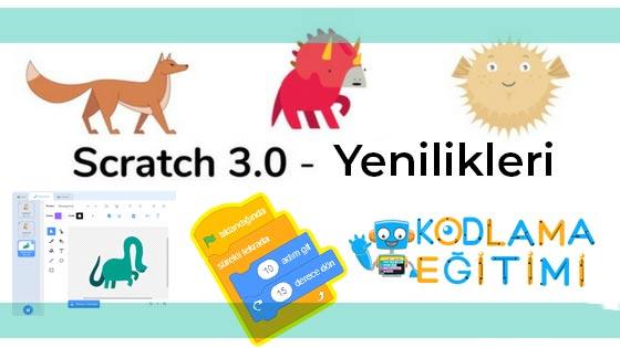 Scratch 3 ile birlikte gelen yenilikler