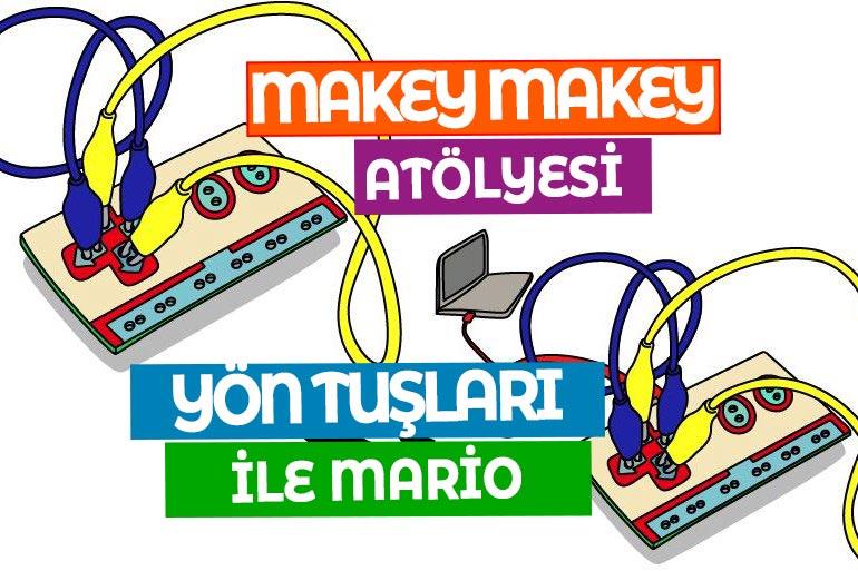 Makey Makey Mario ve Yön Tuşları Kullanımı